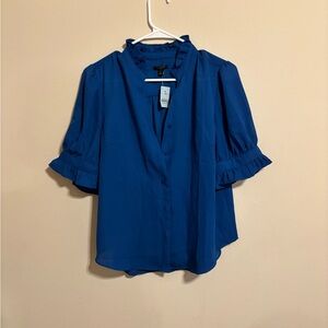 Ann Taylor blue top